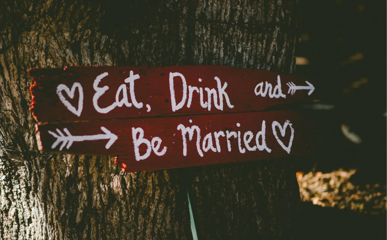 FirstLoveCoffee Hochzeit-Catering mit türkisem Anhänger