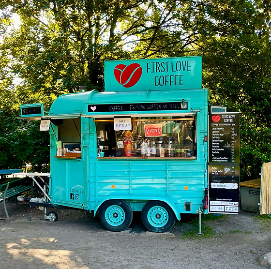 Kaffeeanhänger im Tierpark Hagenbeck
